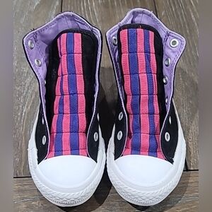 Converse Chuck Taylor All Star High Top Shimmer Sneaker, Girls Size 11.5